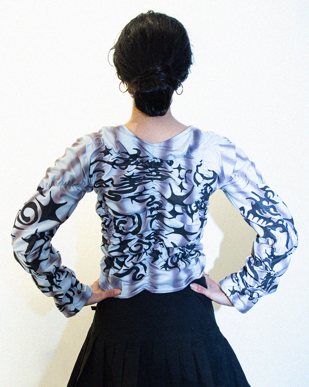 Ruched Chaos Top