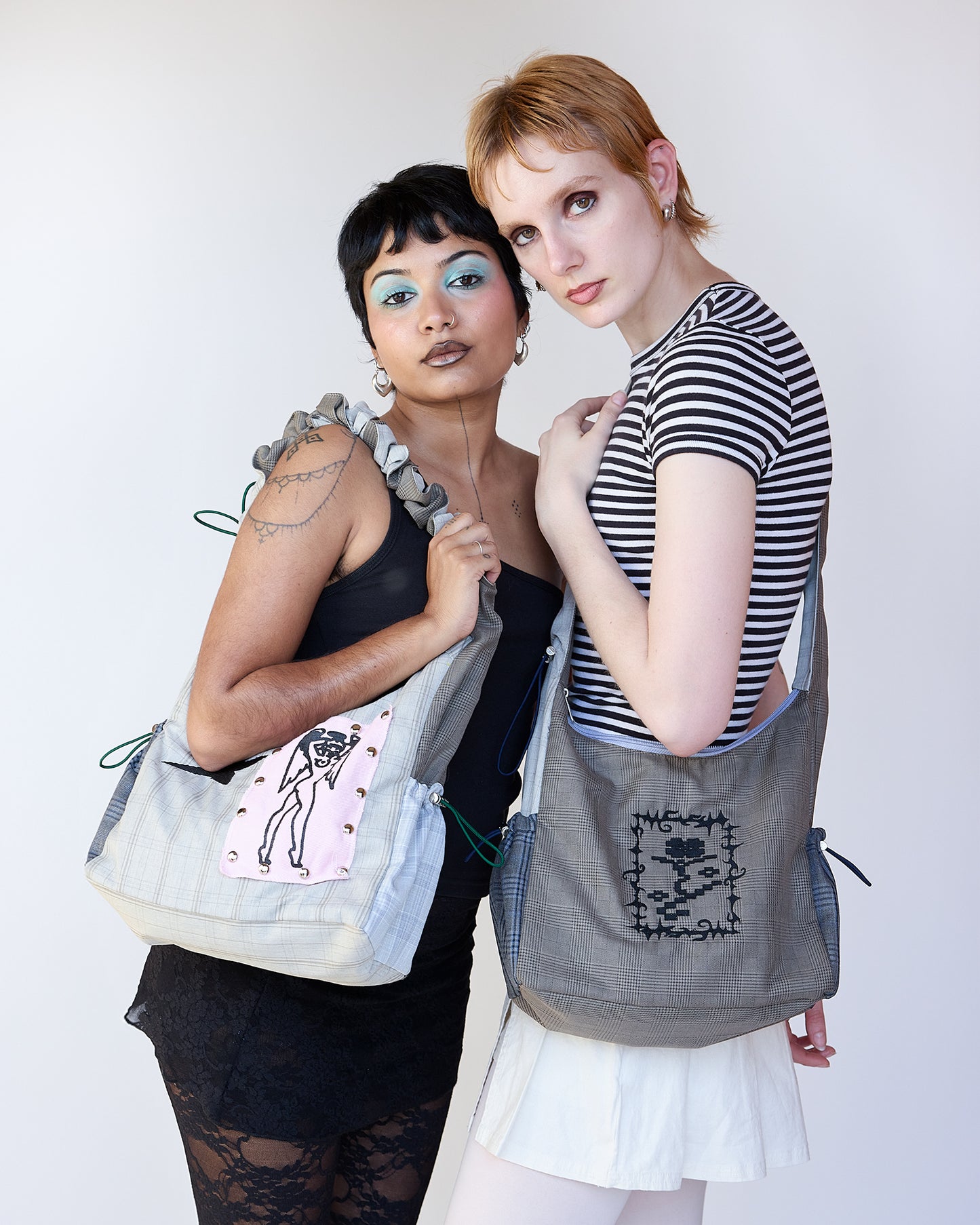 Angel Ruched Bag